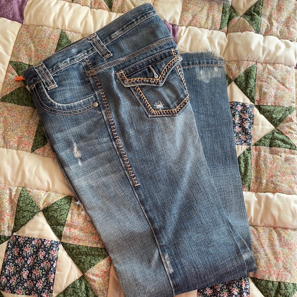 Distressed Cruel Girl Jeans